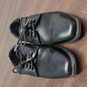 Joseph Abboud Size 10 Black Matte Dress Shoes